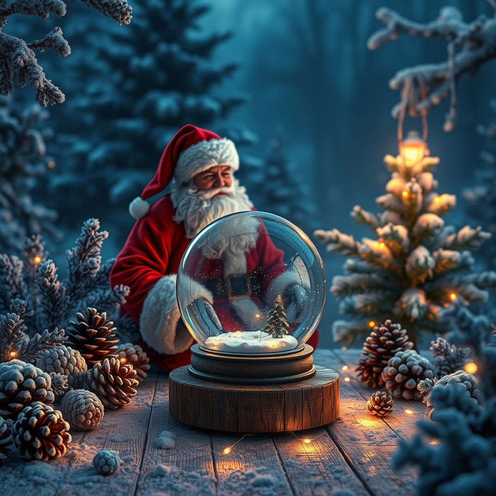 Santa Claus and the Empty Snow Globe