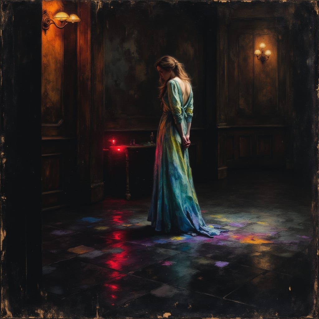 Spilling through darkness