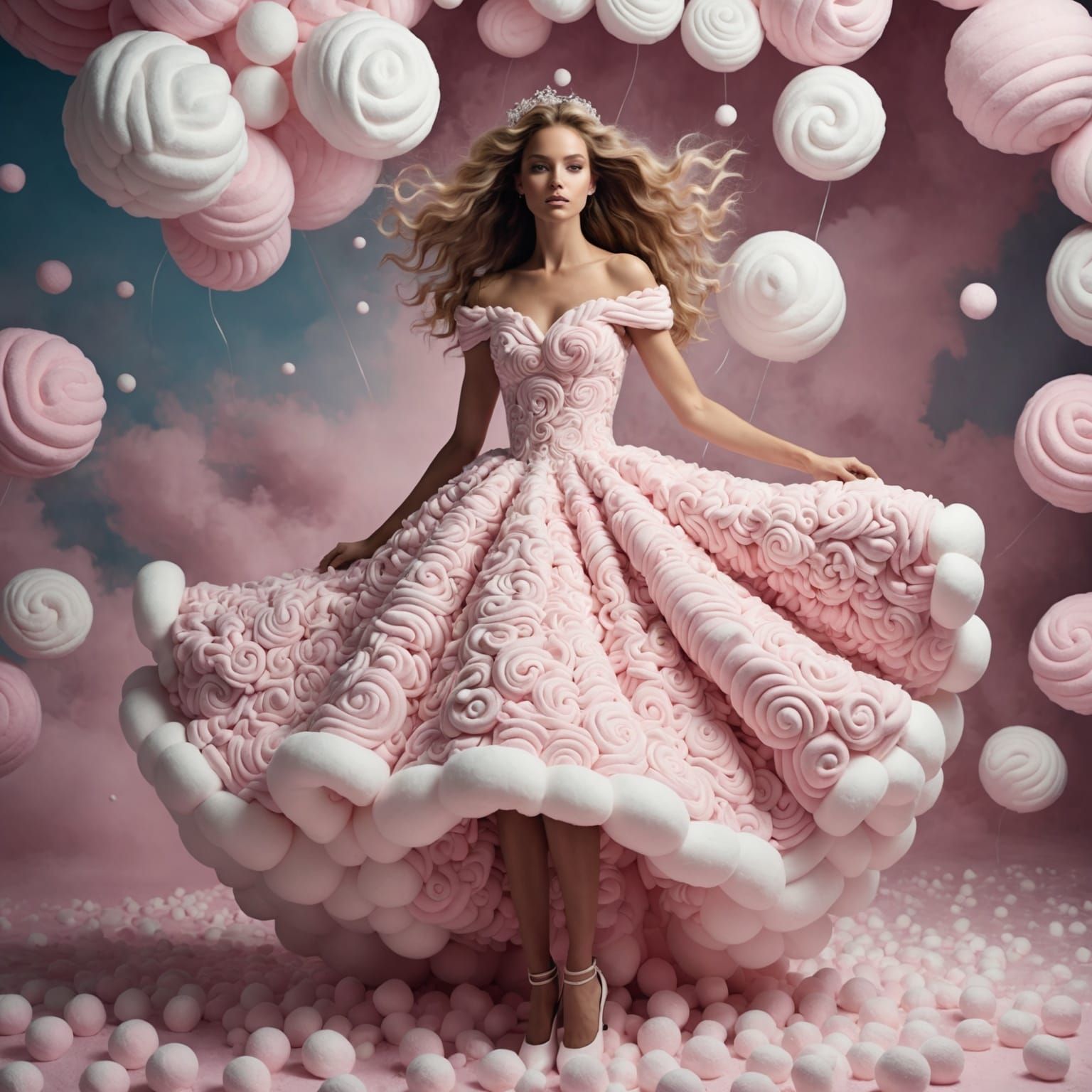 Marshmallow dress