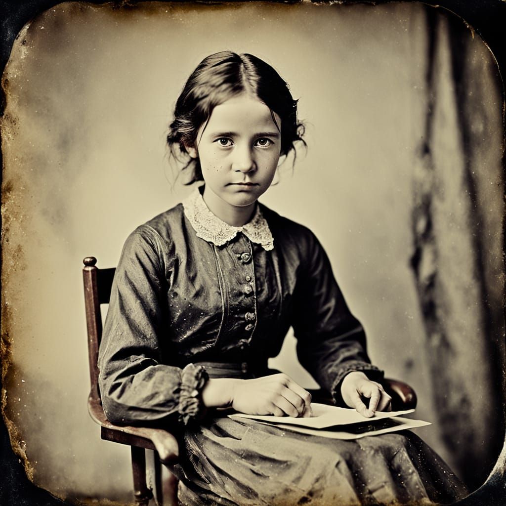 vintage studio portrait