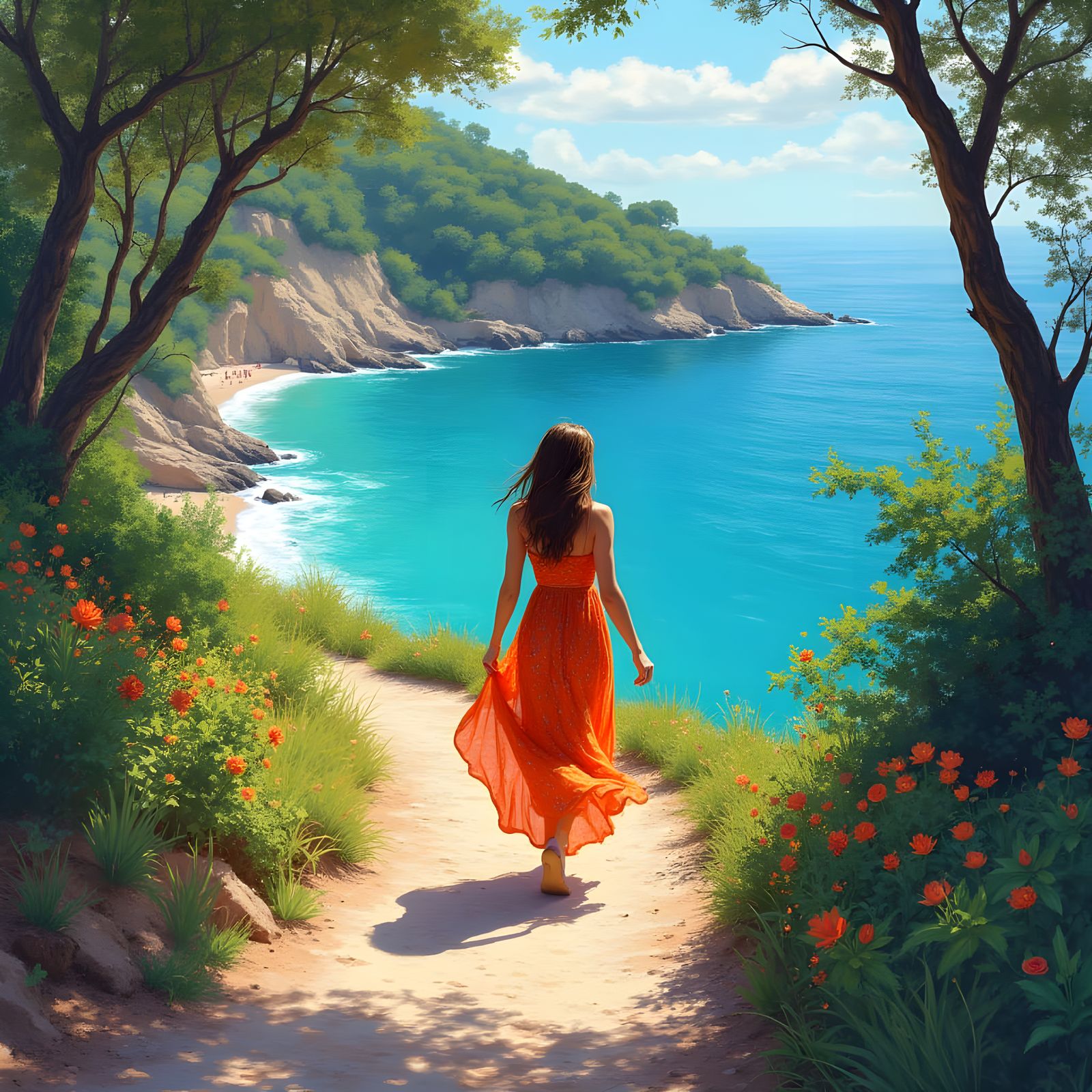 Abstract Conceptual Art, Feeling Creative