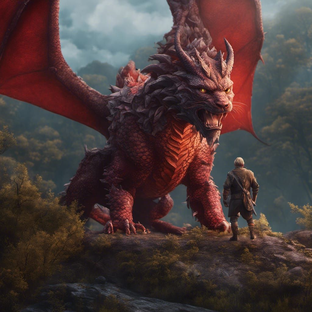 A Fierce Friendship Unfolds in Vibrant Fantasy Landscapes