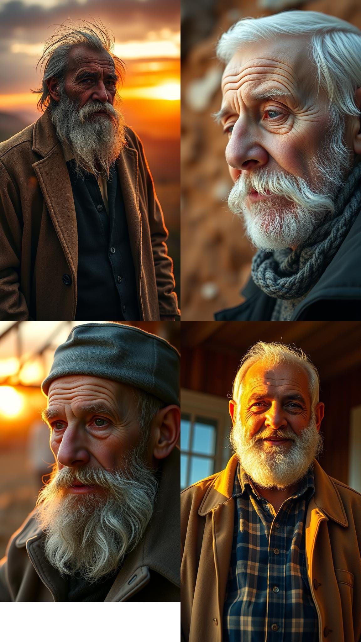 Cinematic Film Still of Grandpa Winnegan