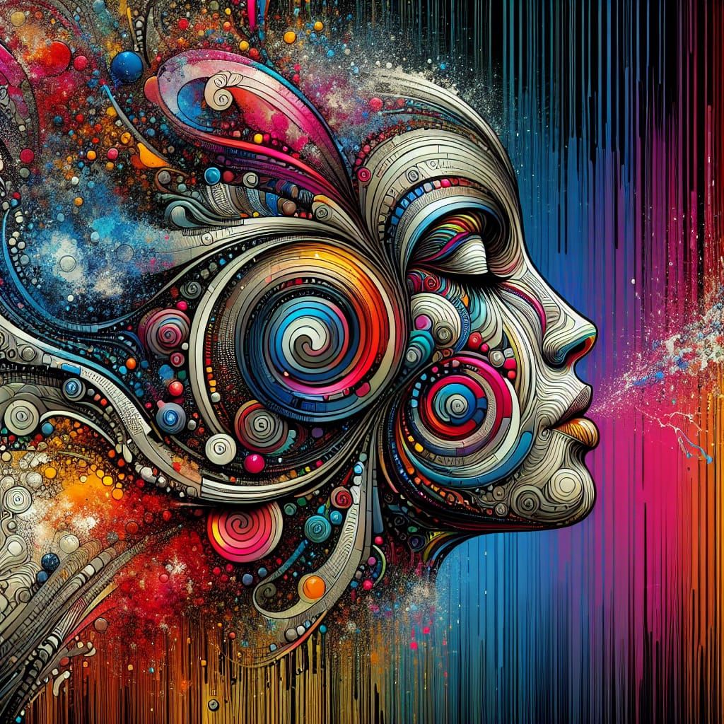 Abstract Love: Vector Fractals and Zentangle in Street Art