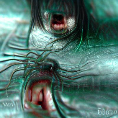 Samara Crawls Out: Hyperrealistic Horror in 8k