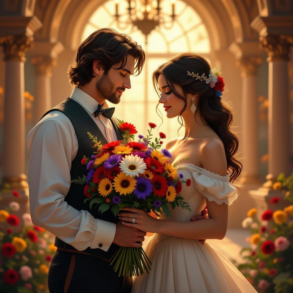 He brought her flowers. She brought her heart. And for a mom...