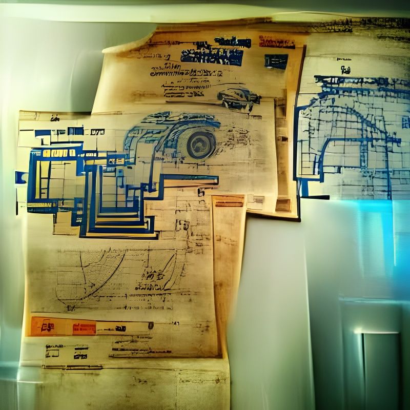 Detailed Blueprints of a Time Machine Design