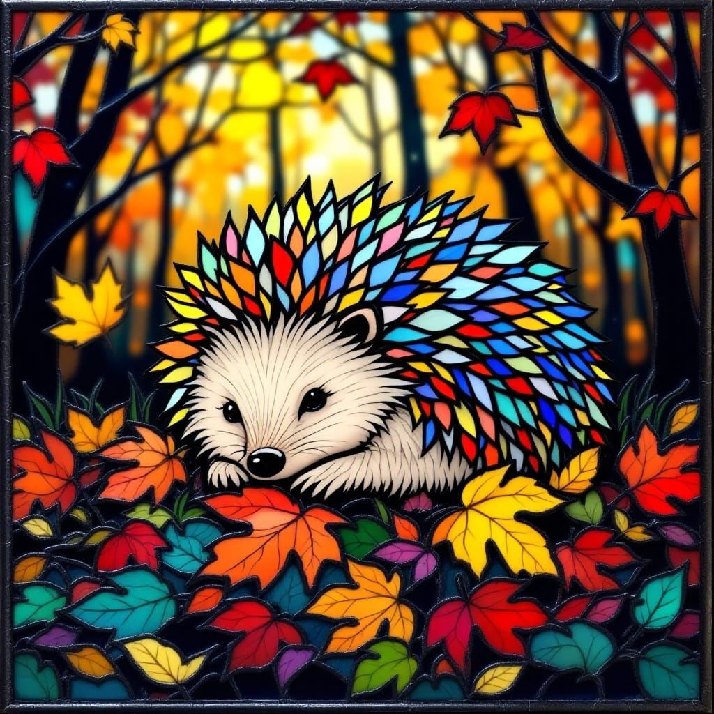 A charming hedgehog