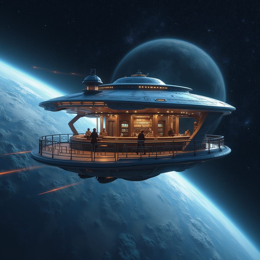 Galactic Coffee Station in the Andorian Empire Sector