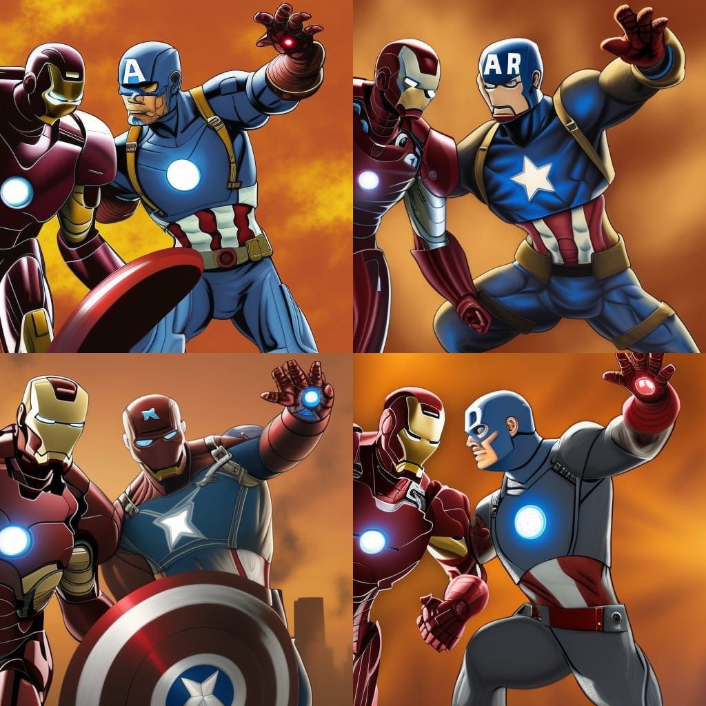 Iron Man vs Captain America in San Antonio