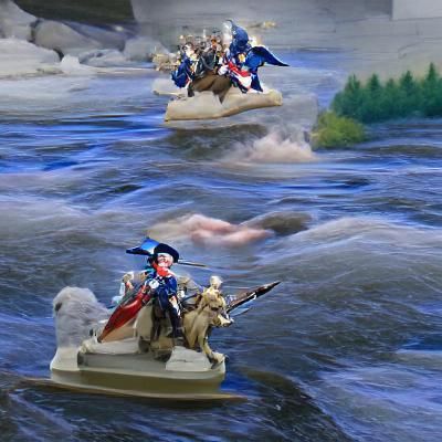Washington Crossing the Delaware River