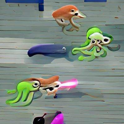 Squid Game Inspired AI Art