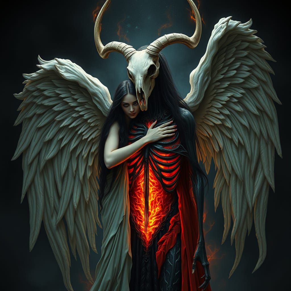 Love and Darkness: An Angelic Wendigo Encounter