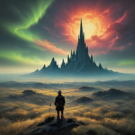 Nebula Planets in Hyper-Realistic Sci-Fi Art