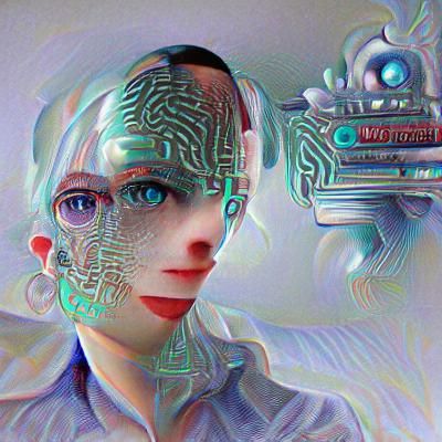 AI Generated Image from Empty Prompt