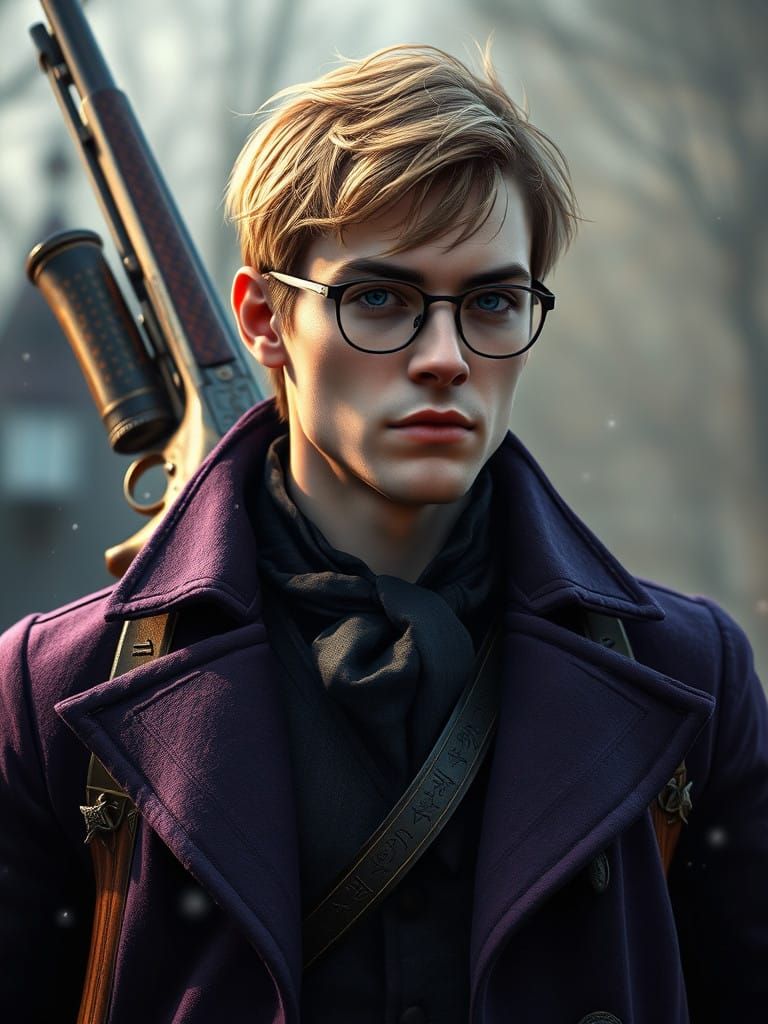 Elegant Victorian Gentleman Embarks on a Quest