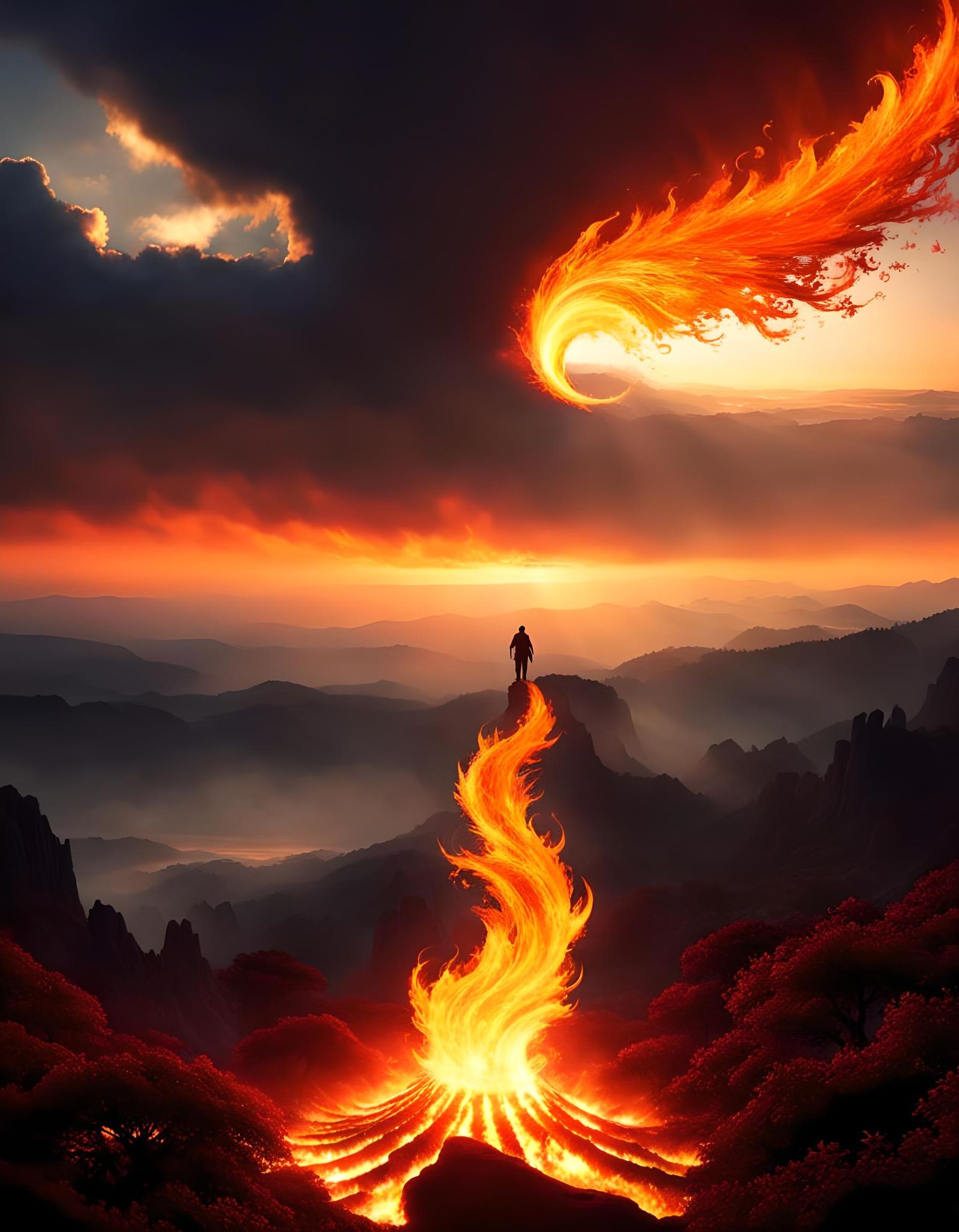 Surreal Sun Rise: Fading into Fantasy