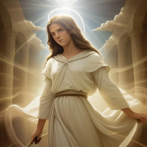 Jesus with Whip Overturns Tables in Temple