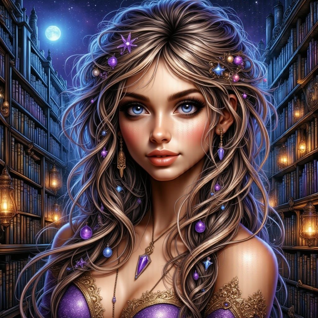 Ethereal Fairy Emerge in Celestial Cityscape