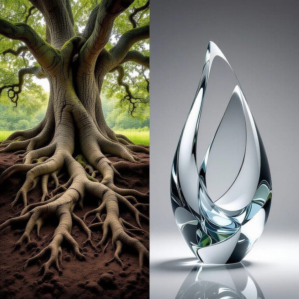 Ancient Roots Meet Modern Glass Art