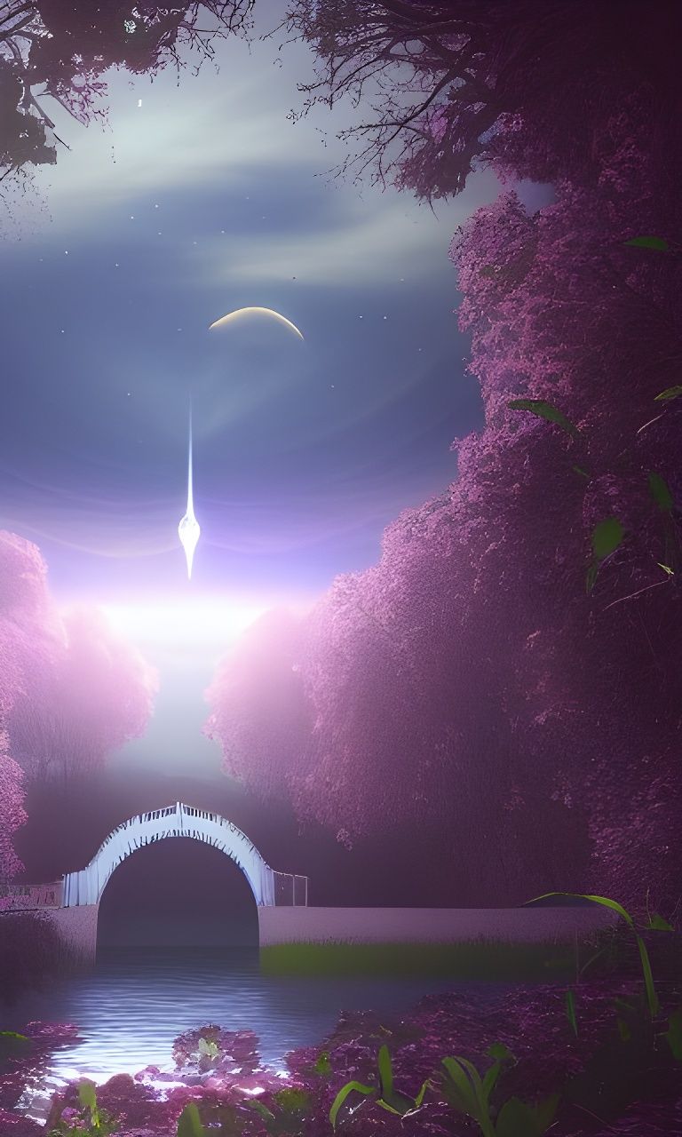 Tranquil Utopia in 8k Resolution