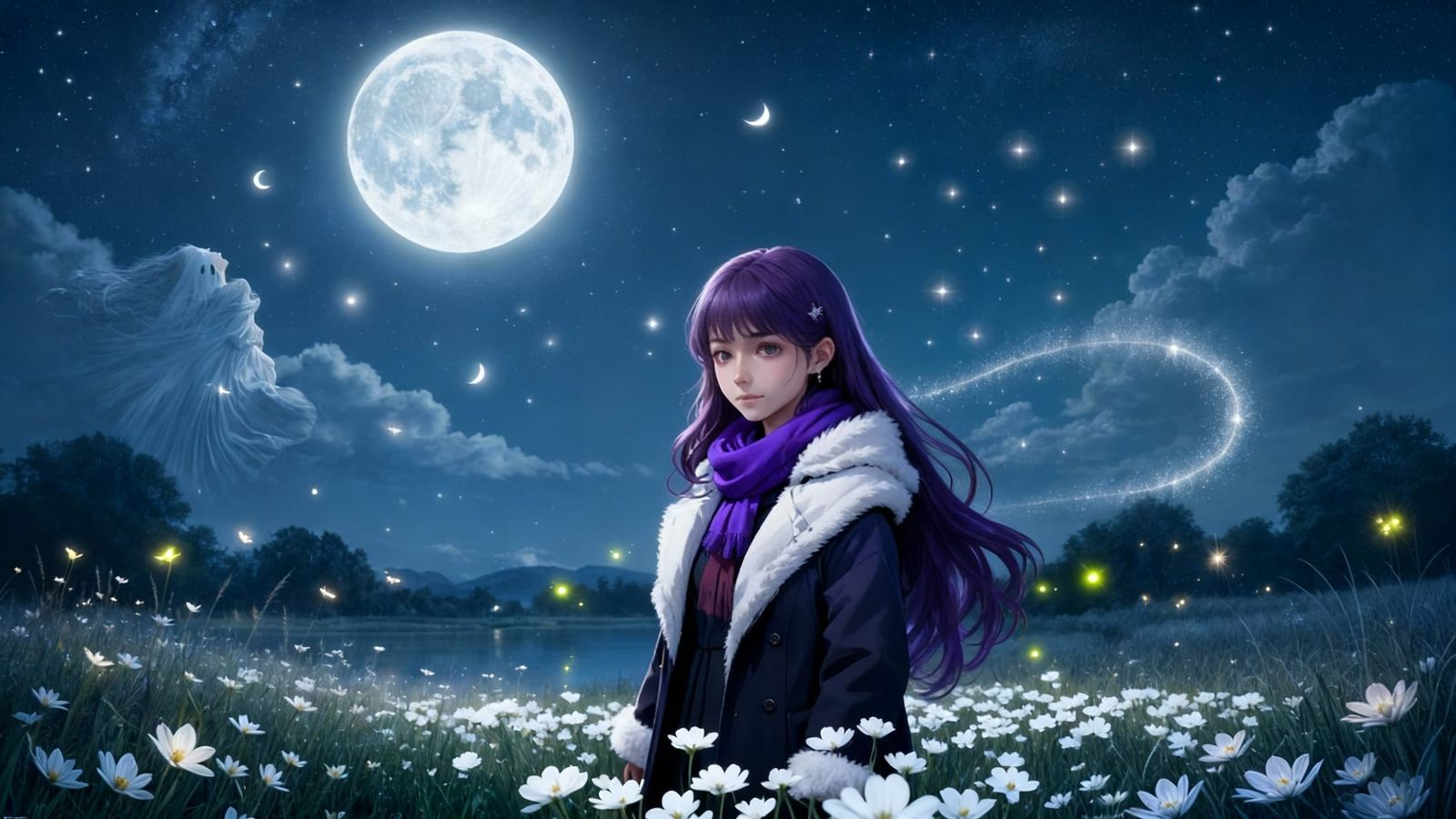 AI Generates Image of Two Girls