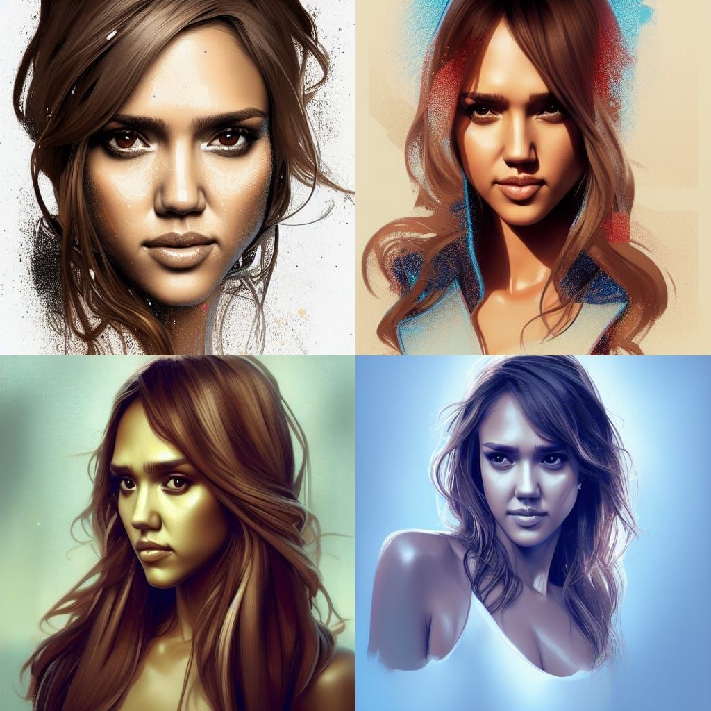 Detailed Portrait with Dynamic Lighting