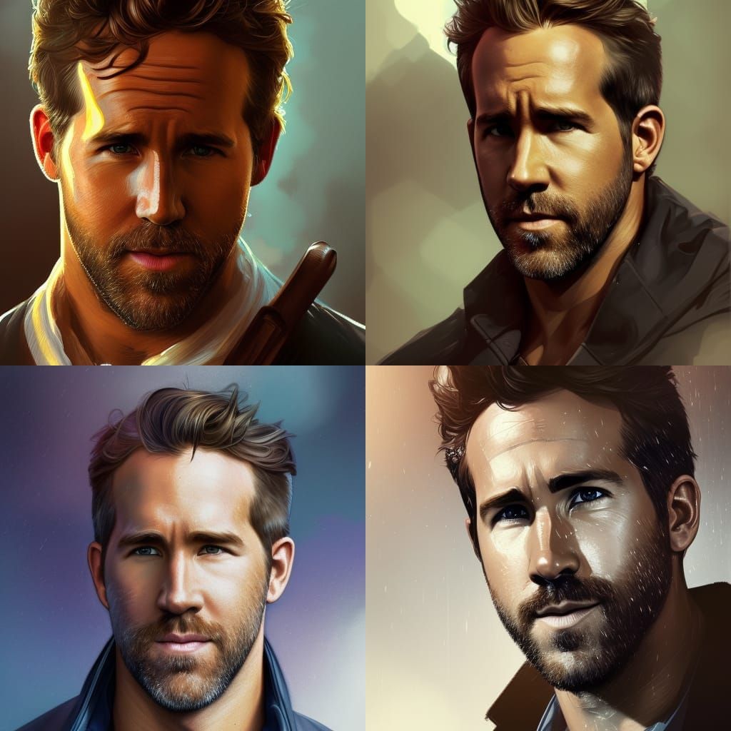 Hyperdetailed Portrait with Dynamic Lighting