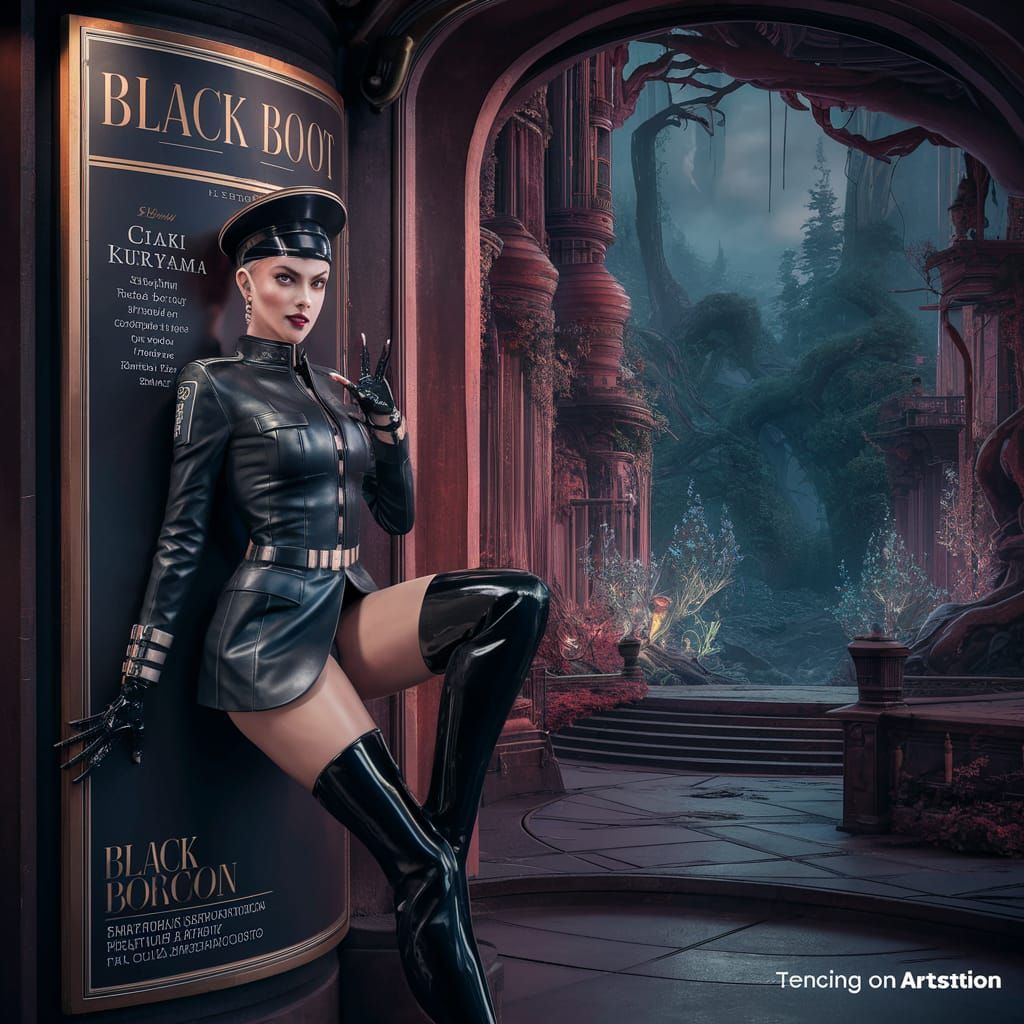 Cyberpunk Actress Embarks on Futuristic Adventure