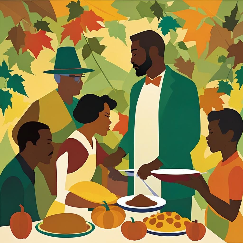 Thanksgiving in Harlem Renaissance Style