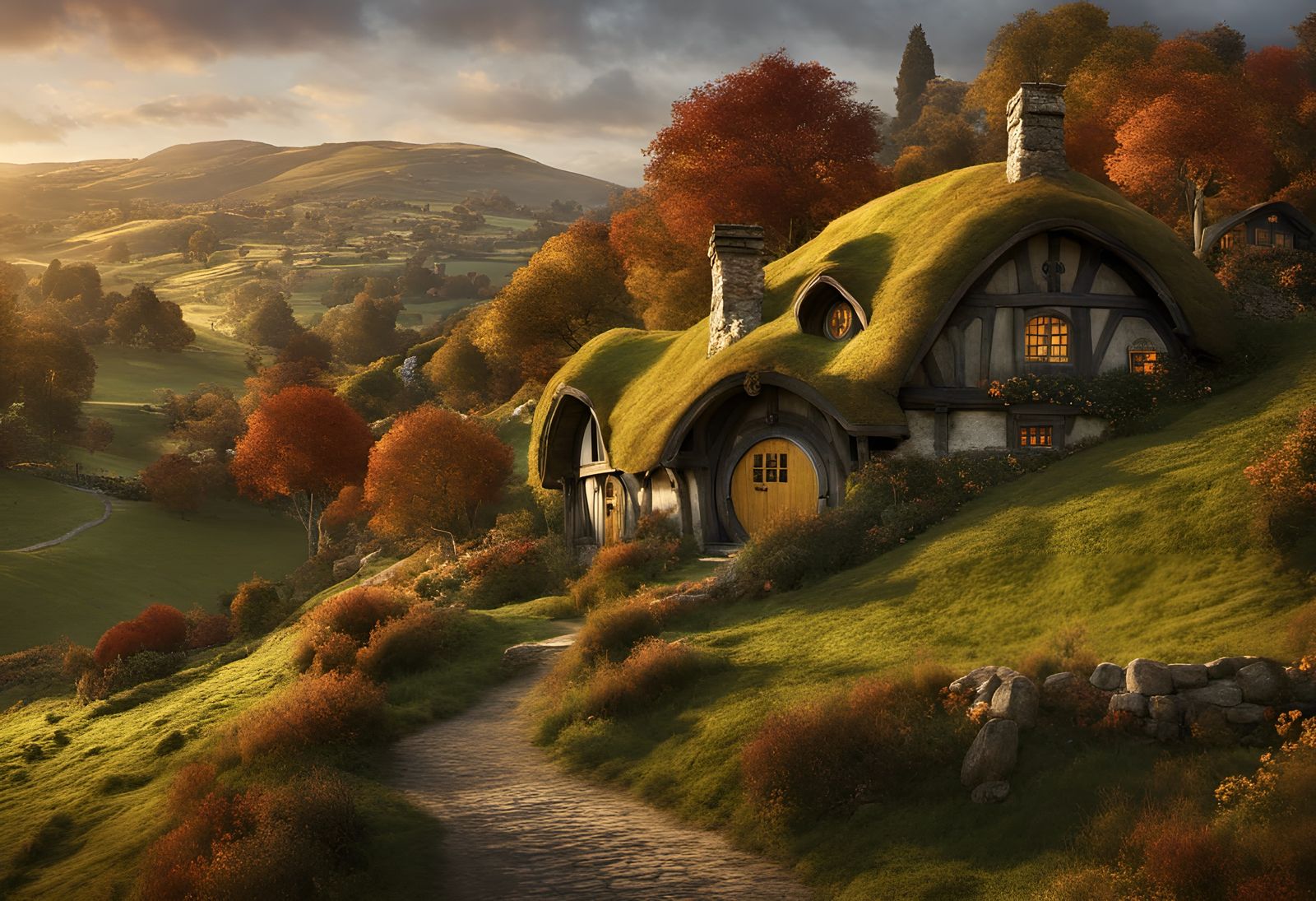 Autumn in The Shire (Middle-Earth)