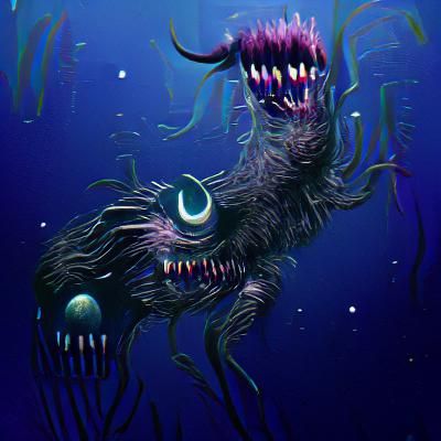 Deep Sea Monster of the Abyss