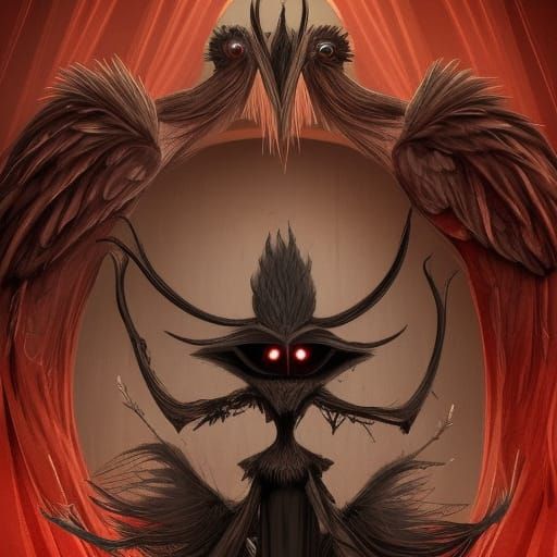 Cyborg Stolas Goetia: Hazbin Hotel Star Wars Crossover