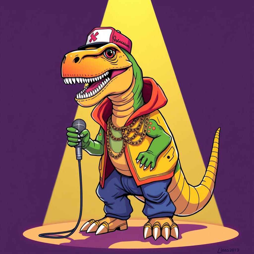 Hip-Hop Raptor Takes Center Stage