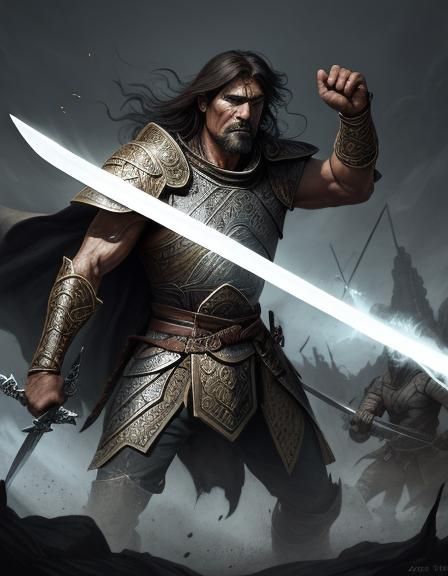 Conan & his companions. art of pencil by: Widay Panca