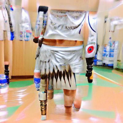 AI Generated Warrior Image