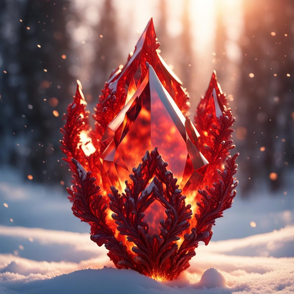 Crystalized Flames