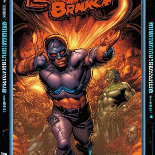 Dynamic Comic Book Art Illustration