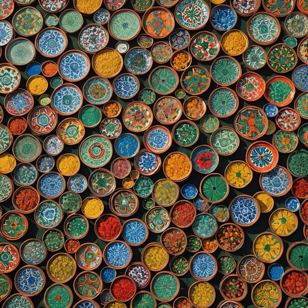 Vibrant Moroccan Scene