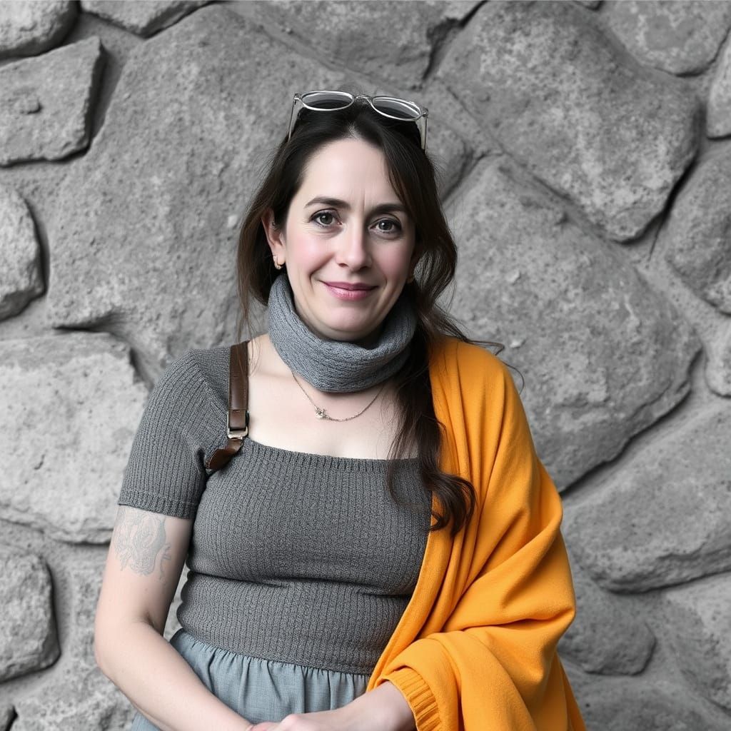 Ballet Dancer in a Cappuccino-Inspired Aesthetic