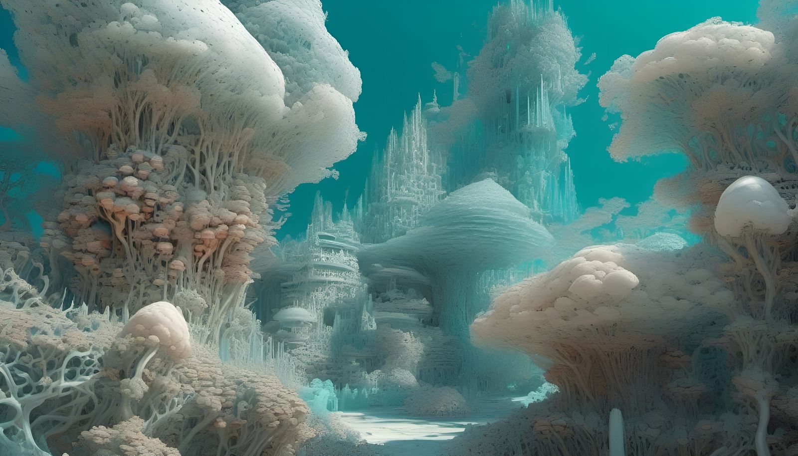 Joyous Intricate Futurism in Cyberpunk Style