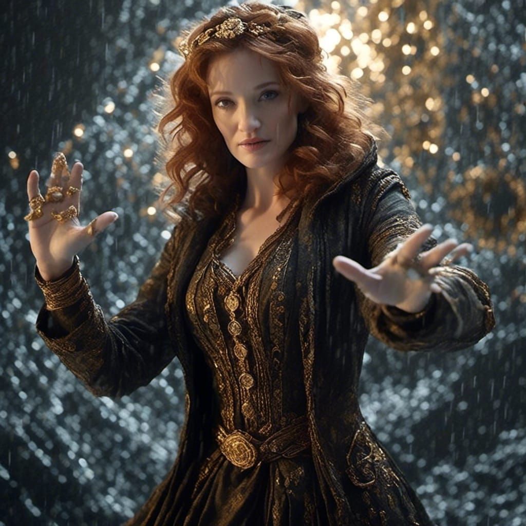 Time Traveler in SuperHyperrealism Style