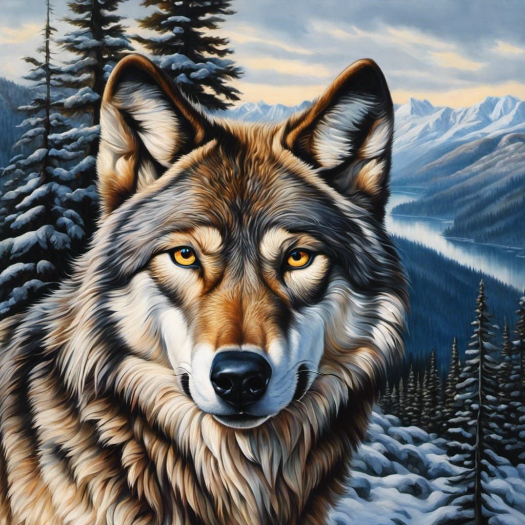 Beautiful Wolf