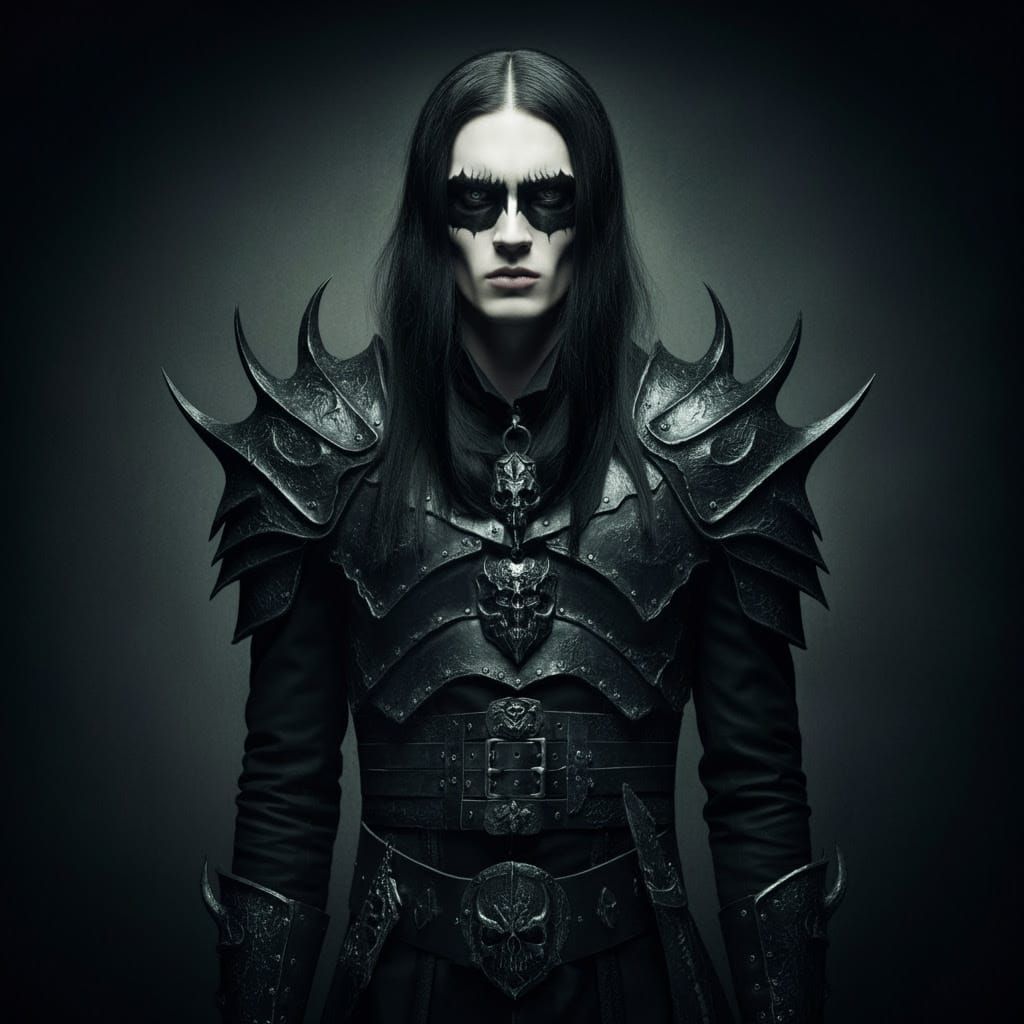 Grimdark Landscape in Dark Fantasy Style