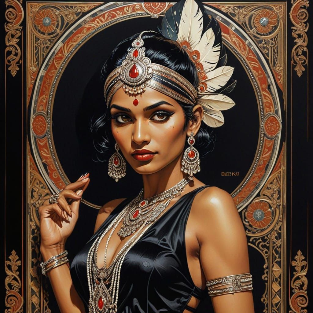 Elegance dances in a world of decadence