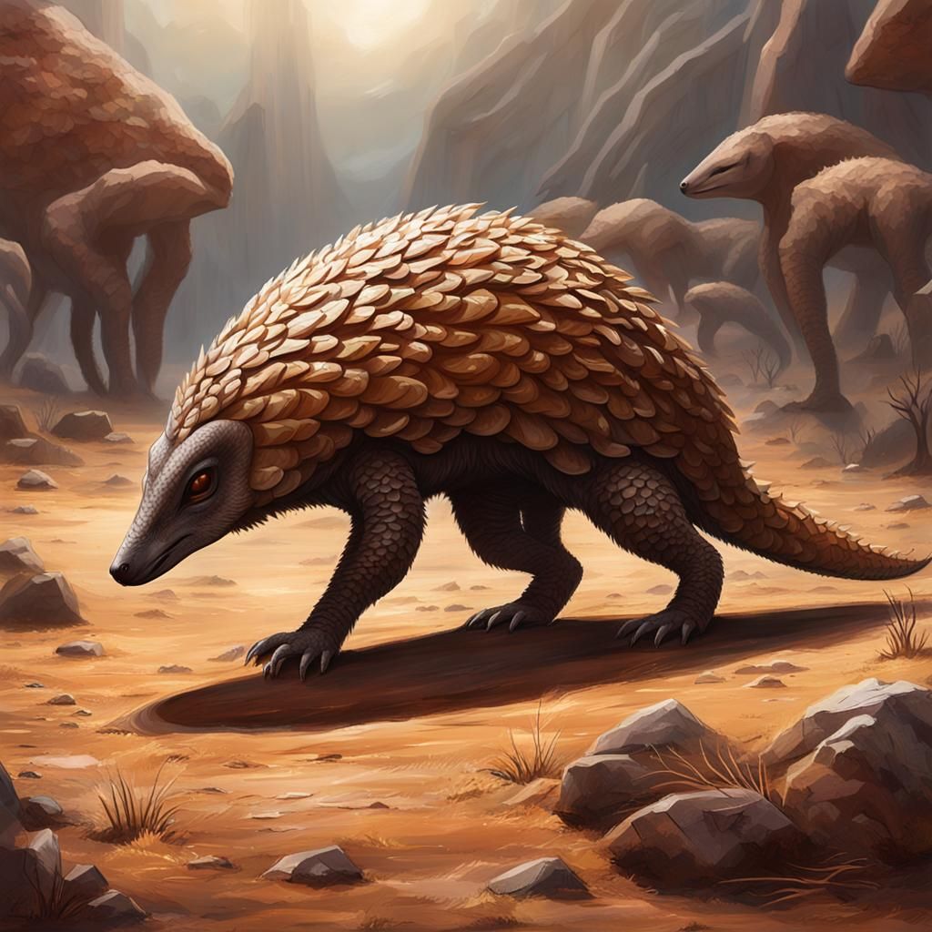Exoplanet: Pangolin Aardvark Alien Lifeforms