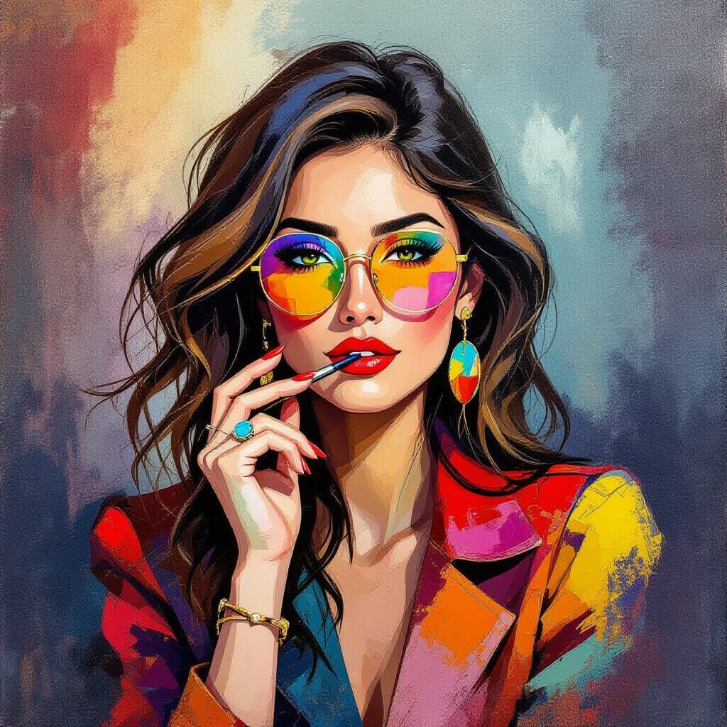 Intrigued Artist Captures Creative Inspiration