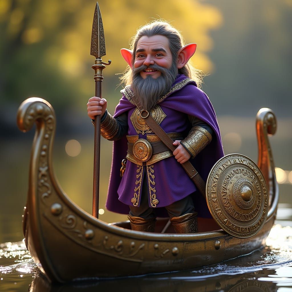 Abcán Mac Bicelmois, The Hero Dwarf Poet And Musician Of The...