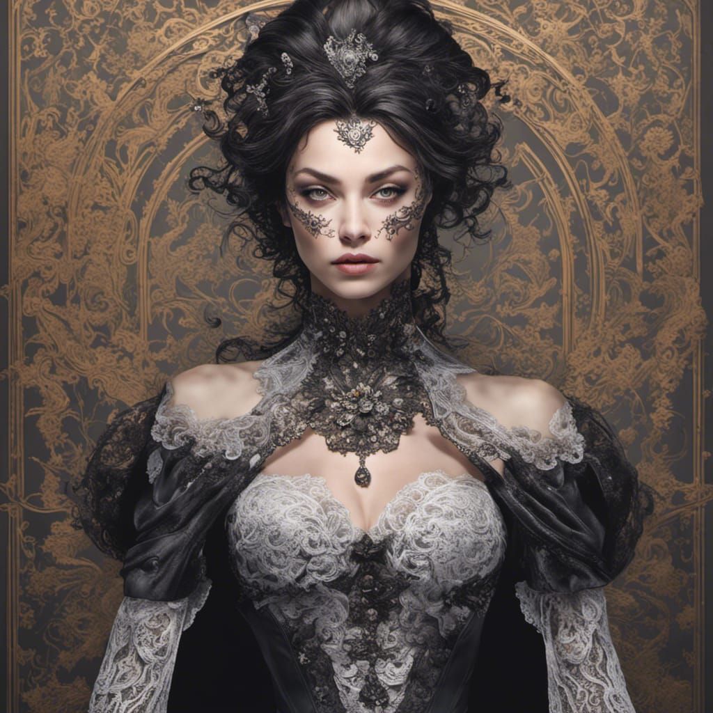 Captivating Villainess in a Fantasy Lair