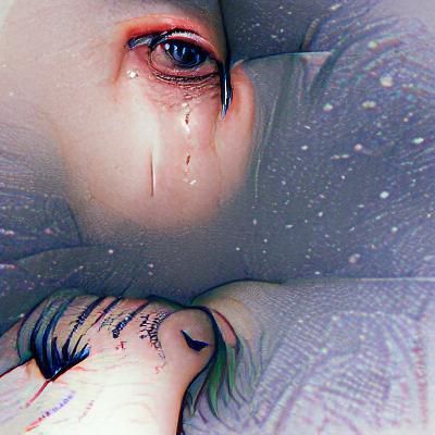 AI Generated Image from a Blank Prompt